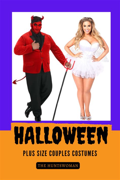 halloween costume ideas plus size couples|best plus size couples costumes.